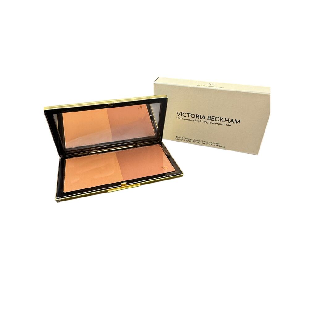 VICTORIA BECKHAM Beauty Matte Bronzing Brick Bronzer Shade 05-Terracotta/Tawny